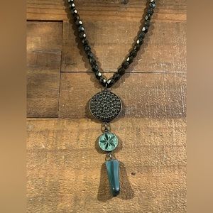 Sabika Beaded Y Necklace